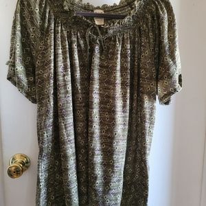 Cute pattern summer lightweight shirt